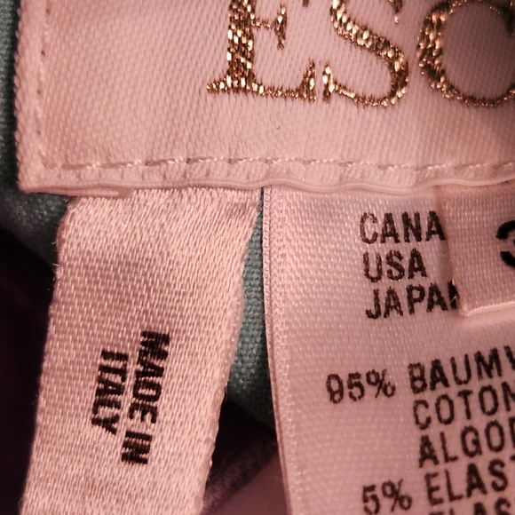 ESCADA Women’s Pants Cotton Blend Size 38 Bundle. 29.5" Waist US - Picture 11 of 12